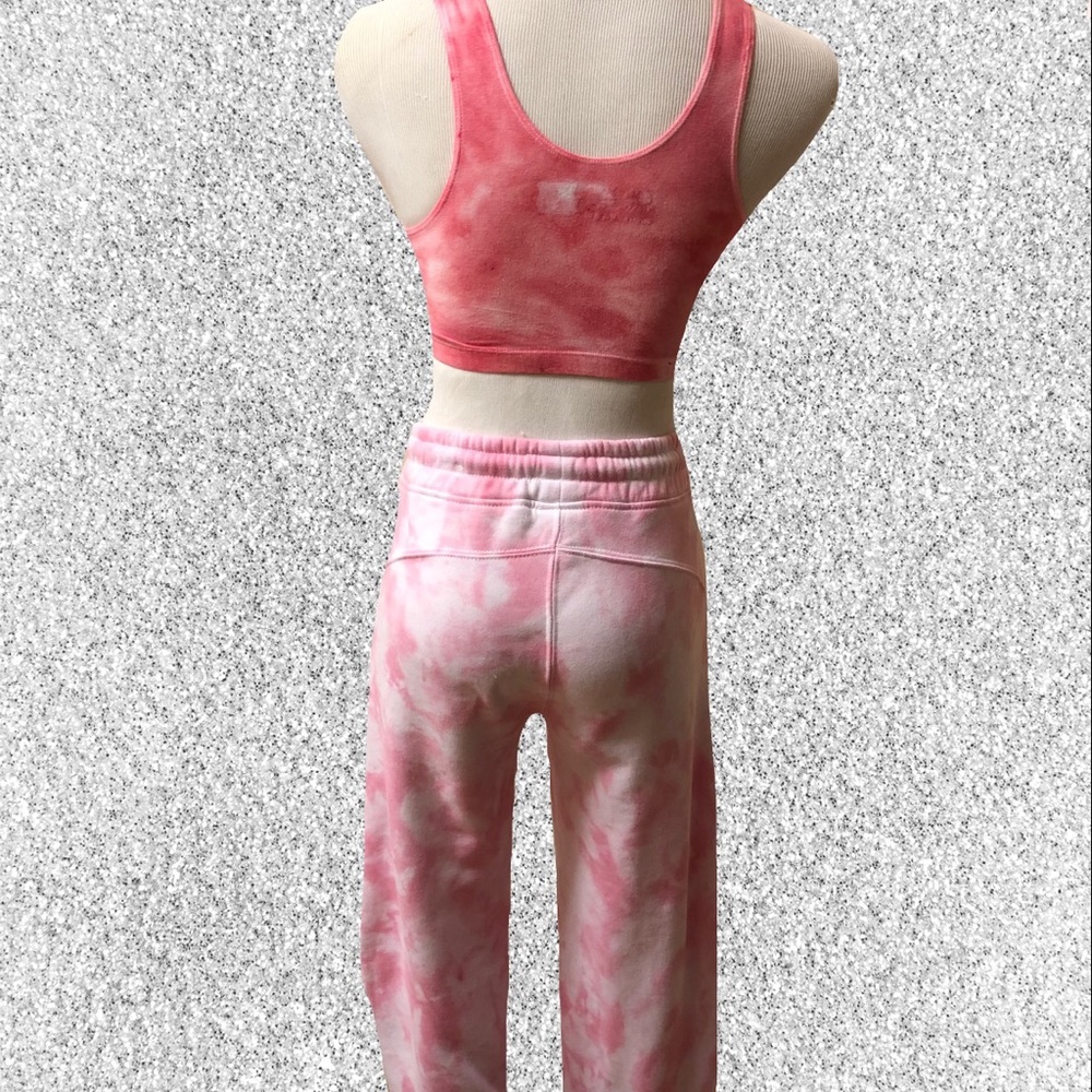 Handmade Pink Tie Dye Set